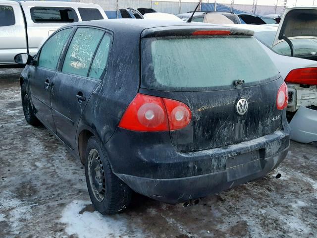 WVWCA71K69W100293 - 2009 VOLKSWAGEN RABBIT BLACK photo 3