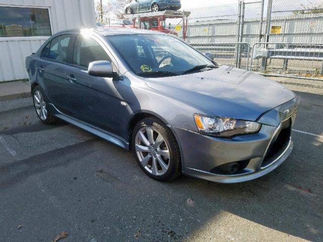 JA32U8FWXCU018220 - 2012 MITSUBISHI LANCER GT GRAY photo 1