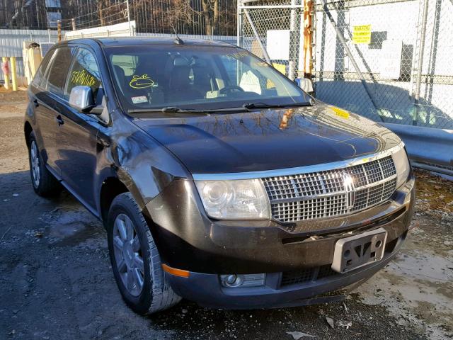 2LMDU88C27BJ23472 - 2007 LINCOLN MKX BLACK photo 1