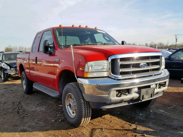 1FTNX21L83ED86910 - 2003 FORD F250 SUPER RED photo 1