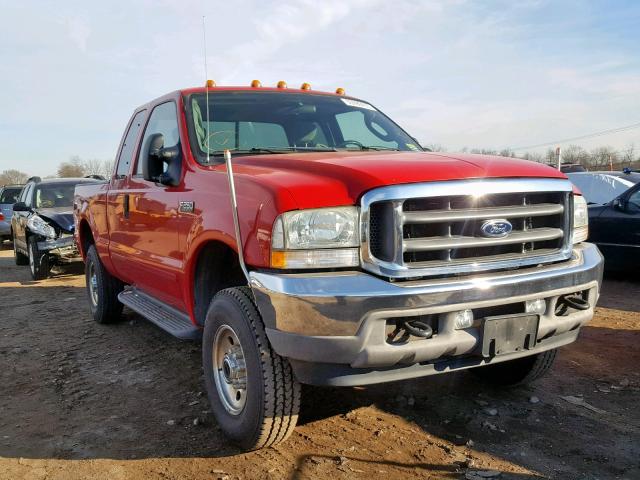 1FTNX21L83ED86910 - 2003 FORD F250 SUPER RED photo 9