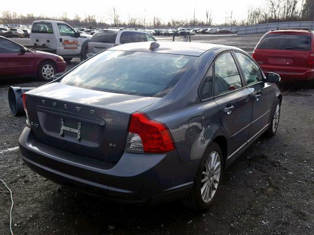 YV1390MS0A2494651 - 2010 VOLVO S40 2.4I GRAY photo 4