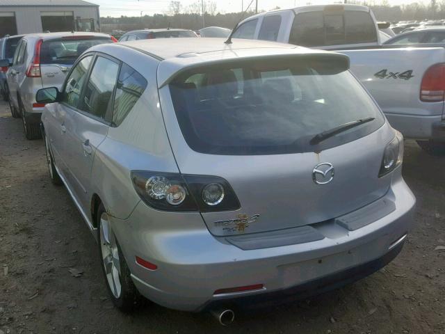 JM1BK344761401310 - 2006 MAZDA 3 HATCHBAC SILVER photo 3