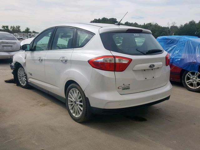 1FADP5CU3DL529266 - 2013 FORD C-MAX PREM WHITE photo 3