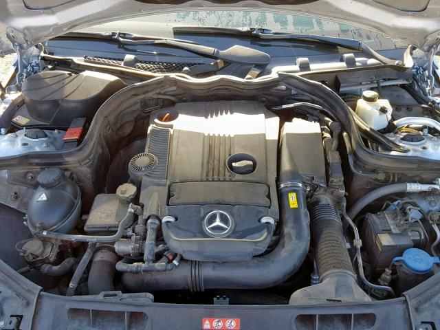 WDDGF4HB3DR256215 - 2013 MERCEDES-BENZ C 250 SILVER photo 7