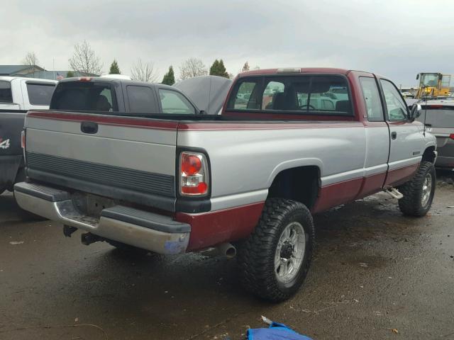 3B7KF23WXTM191818 - 1996 DODGE RAM 2500 TWO TONE photo 4