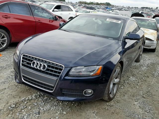 WAUVFAFR2BA074403 - 2011 AUDI A5 PRESTIG BLUE photo 2