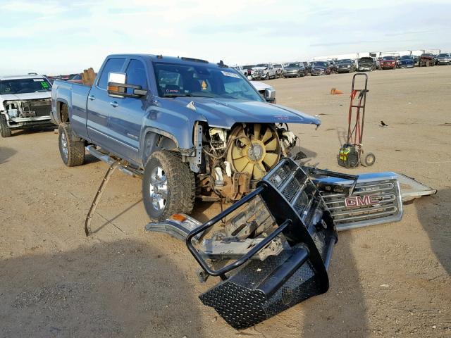 1GT423E83FF606264 - 2015 GMC SIERRA K35 BLUE photo 1