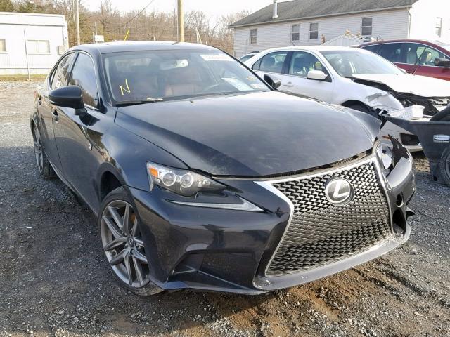 JTHCF1D22E5015606 - 2014 LEXUS IS 250 BLACK photo 1