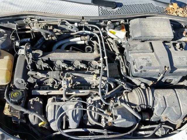 1FAFP34N67W271817 - 2007 FORD FOCUS ZX4 CHARCOAL photo 7