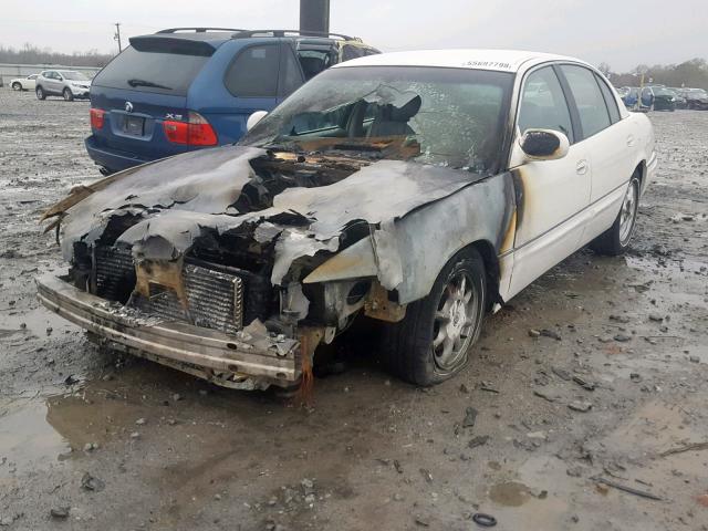 1G4CW54K014150328 - 2001 BUICK PARK AVENU WHITE photo 2