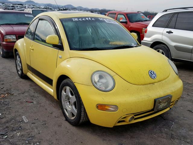 3VWCC21C2YM450764 - 2000 VOLKSWAGEN NEW BEETLE Sarı foto 1