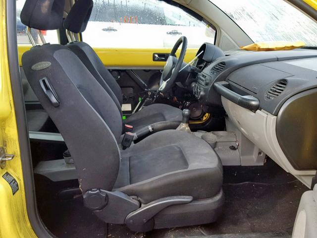 3VWCC21C2YM450764 - 2000 VOLKSWAGEN NEW BEETLE Sarı foto 5