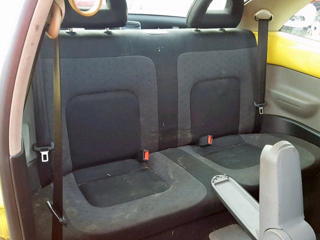 3VWCC21C2YM450764 - 2000 VOLKSWAGEN NEW BEETLE Sarı foto 6