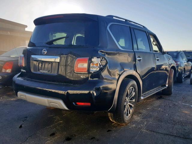 JN8AY2ND1H9009368 - 2017 NISSAN ARMADA SV BLACK photo 4