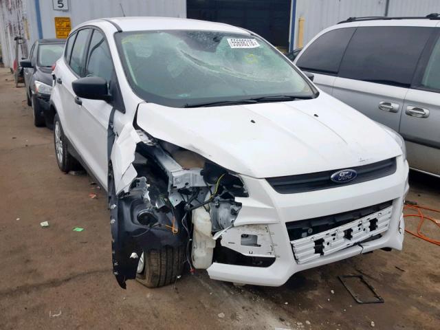 1FMCU0F72GUB08964 - 2016 FORD ESCAPE S WHITE photo 1