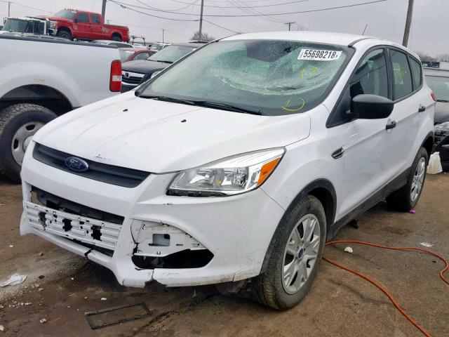 1FMCU0F72GUB08964 - 2016 FORD ESCAPE S WHITE photo 2