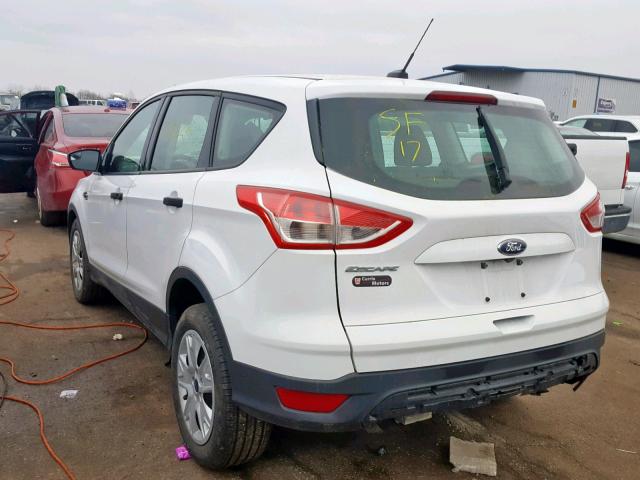 1FMCU0F72GUB08964 - 2016 FORD ESCAPE S WHITE photo 3