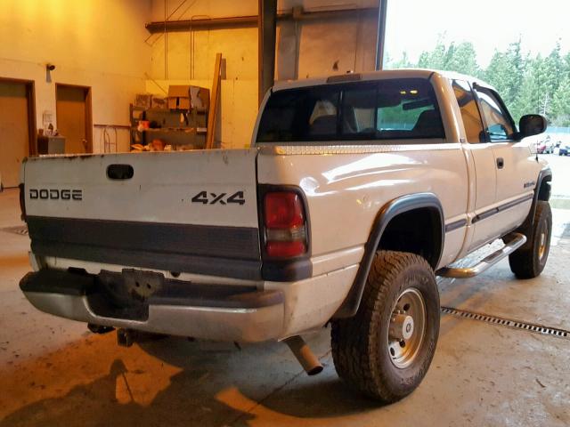 3B7KF23W2XG143430 - 1999 DODGE RAM 2500 WHITE photo 4