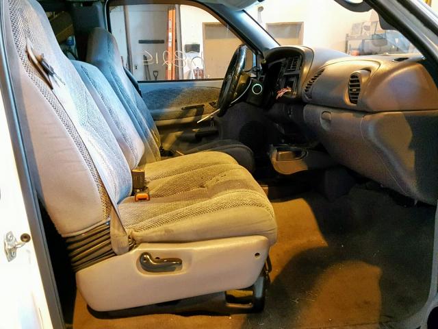 3B7KF23W2XG143430 - 1999 DODGE RAM 2500 WHITE photo 5