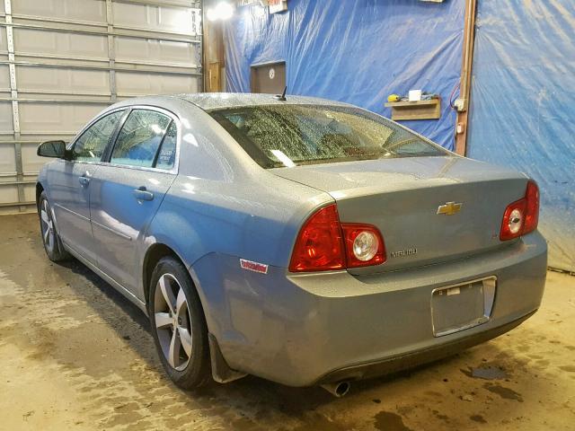 1G1ZJ57B794179600 - 2009 CHEVROLET MALIBU 2LT BLUE photo 3