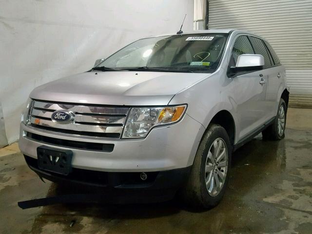 2FMDK4JC6ABB67597 - 2010 FORD EDGE SEL SILVER photo 2