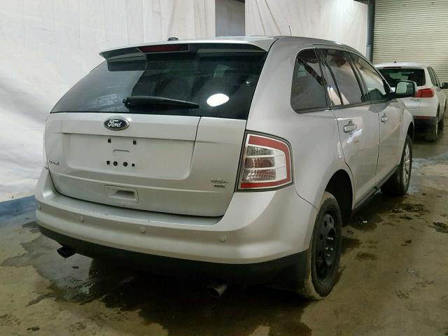 2FMDK4JC6ABB67597 - 2010 FORD EDGE SEL SILVER photo 4