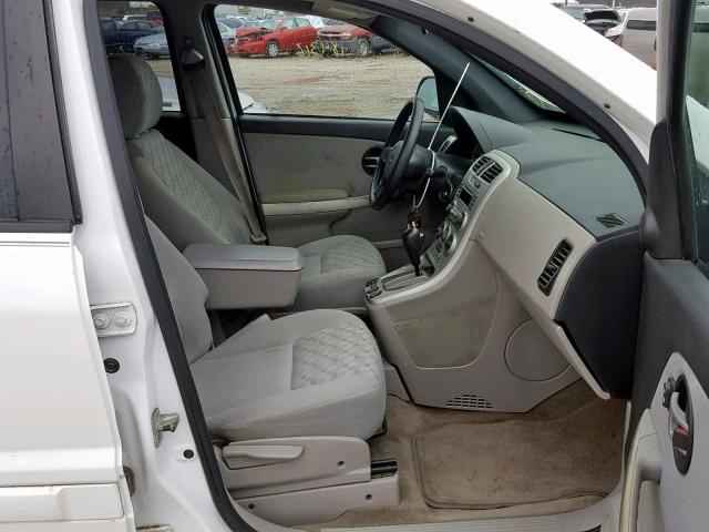 2CNDL73FX56053963 - 2005 CHEVROLET EQUINOX LT WHITE photo 5