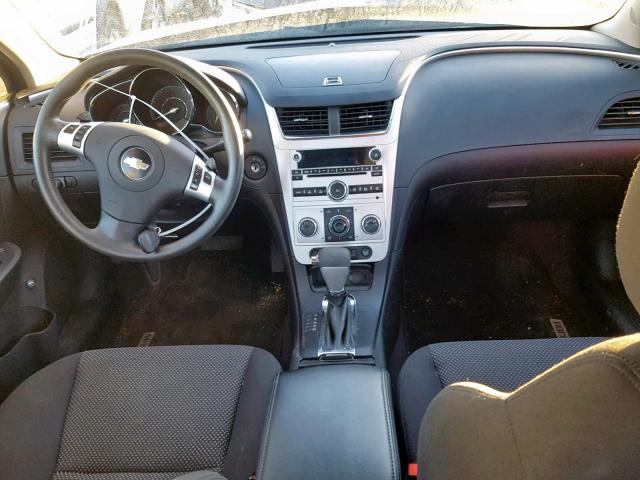 1G1ZC5EB9A4120307 - 2010 CHEVROLET MALIBU 1LT GRAY photo 9