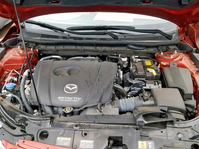 JM1GL1X53H1109698 - 2017 MAZDA 6 GRAND TO RED photo 7