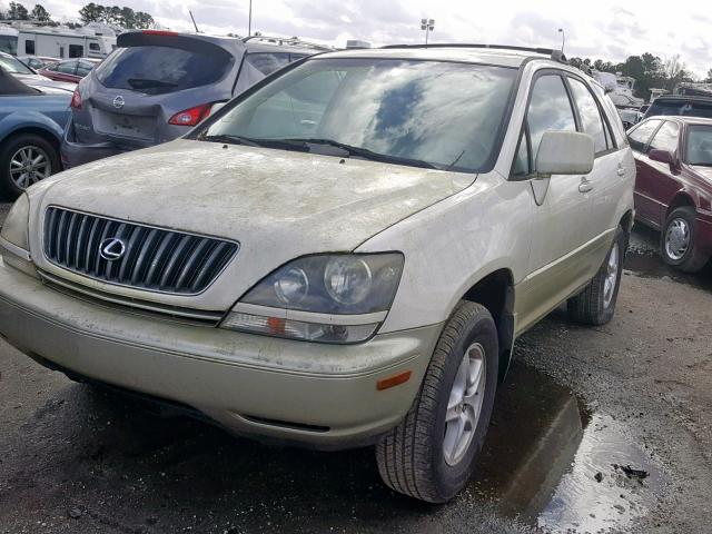 JT6HF10U5Y0132815 - 2000 LEXUS RX 300 WHITE photo 2