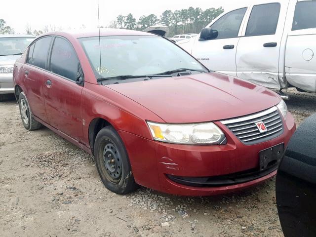 1G8AG52F95Z155559 - 2005 SATURN ION LEVEL RED photo 1