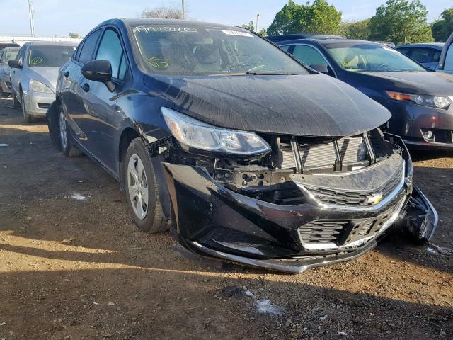 1G1BC5SM9J7158948 - 2018 CHEVROLET CRUZE LS BLACK photo 1