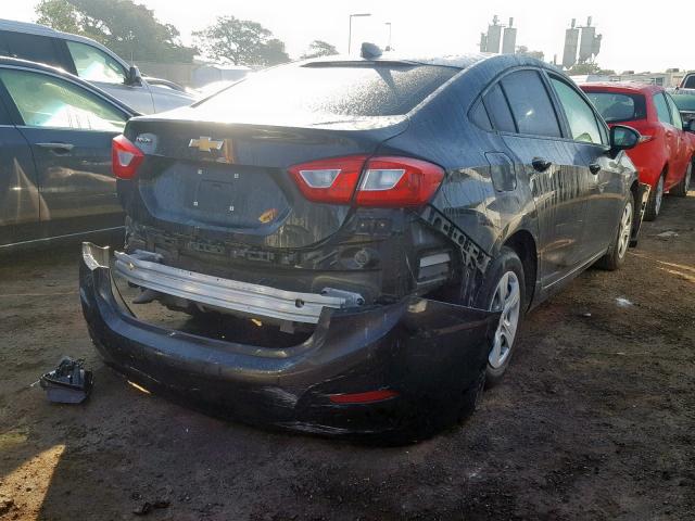 1G1BC5SM9J7158948 - 2018 CHEVROLET CRUZE LS BLACK photo 4