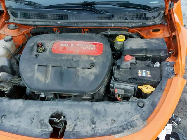 1C3CDFBH0DD267097 - 2013 DODGE DART SXT ORANGE photo 7