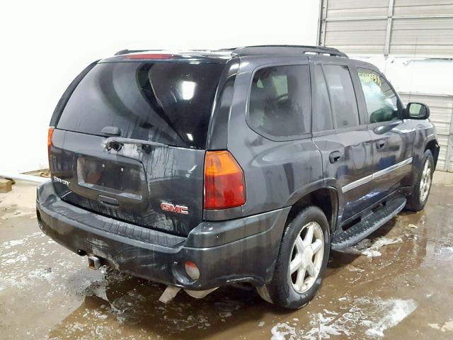 1GKDT13S972149165 - 2007 GMC ENVOY GRAY photo 4