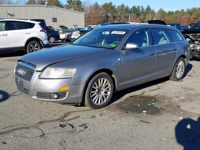 WAUKH74F66N119785 - 2006 AUDI A6 AVANT Q GRAY photo 2