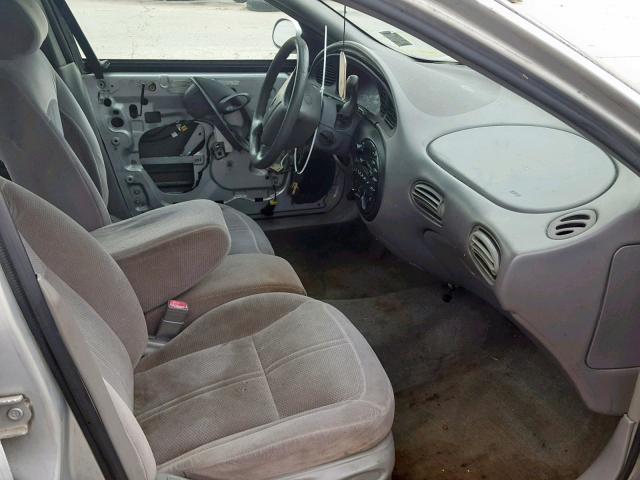 1FALP52U5VG261327 - 1997 FORD TAURUS GL GRAY photo 5