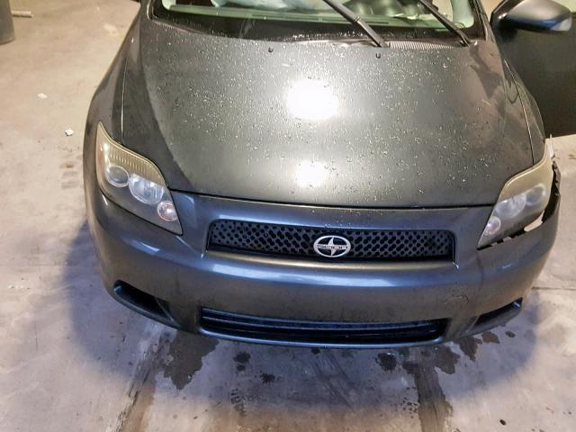 JTKDE167990298065 - 2009 TOYOTA SCION TC GRAY photo 7