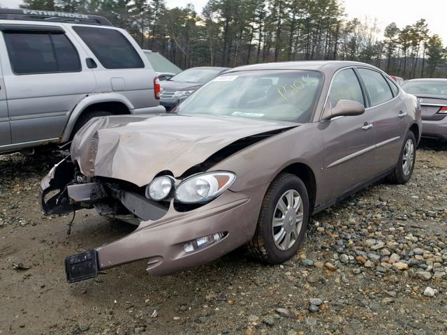 2G4WC552061260478 - 2006 BUICK LACROSSE C BROWN photo 2