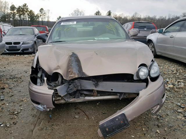 2G4WC552061260478 - 2006 BUICK LACROSSE C BROWN photo 9