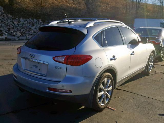 JNKAJ09F98M350982 - 2008 INFINITI EX35 BASE SILVER photo 4