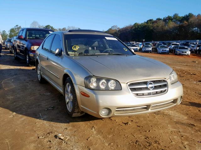 JN1DA31A32T000473 - 2002 NISSAN MAXIMA GLE TAN photo 1