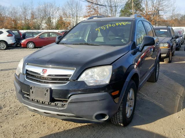 3GSCL33P08S692722 - 2008 SATURN VUE XE BLACK photo 2