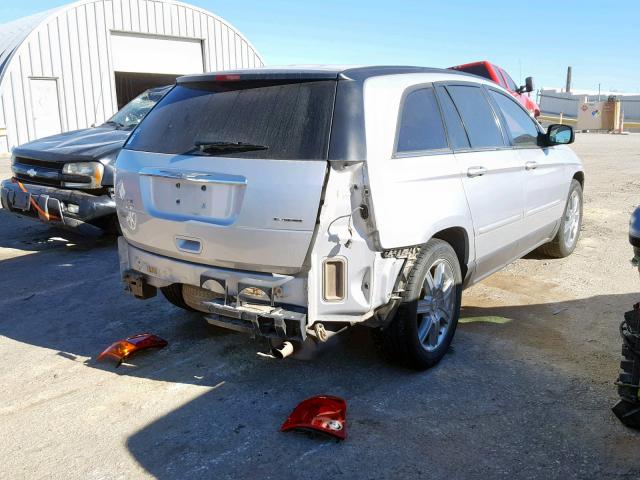 2A8GF68456R640672 - 2006 CHRYSLER PACIFICA T SILVER photo 4