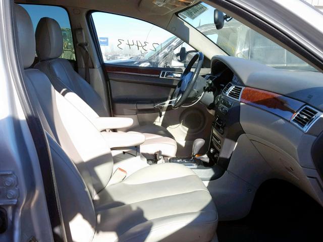 2A8GF68456R640672 - 2006 CHRYSLER PACIFICA T SILVER photo 5