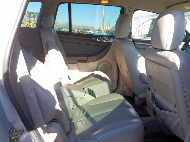 2A8GF68456R640672 - 2006 CHRYSLER PACIFICA T SILVER photo 6