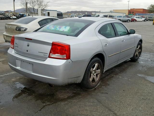 2B3CA3CV6AH186676 - 2010 DODGE CHARGER SX SILVER photo 4