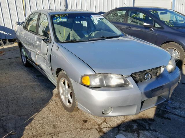 3N1AB51D62L711935 - 2002 NISSAN SENTRA SE- SILVER photo 1