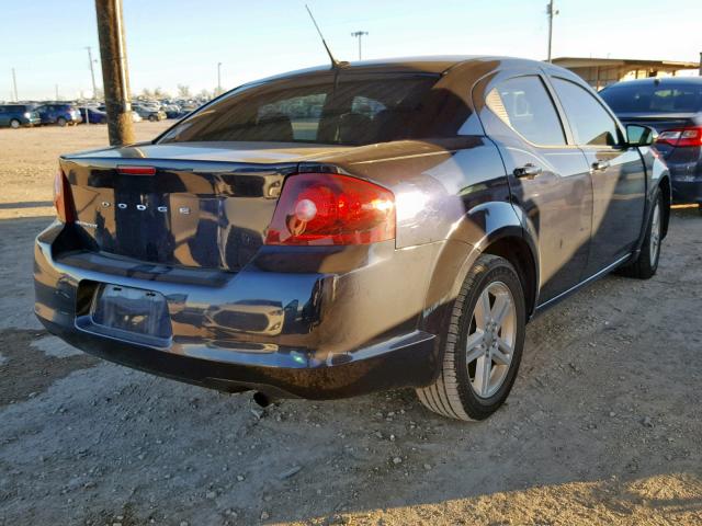 1B3BD1FBXBN526462 - 2011 DODGE AVENGER MA BLUE photo 4